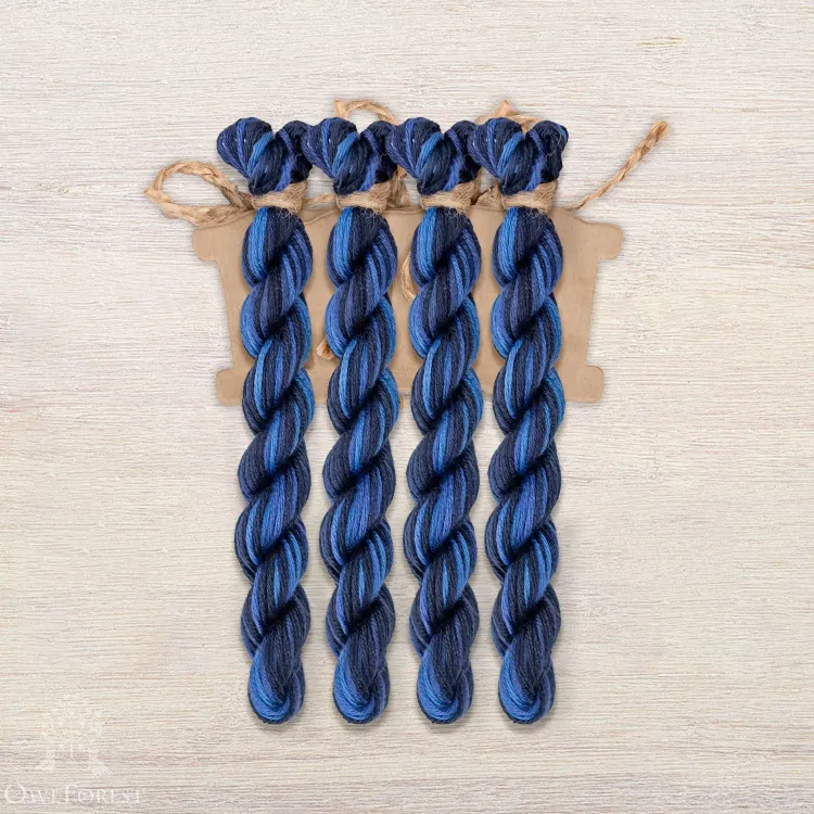 Набор ниток OwlForest для схемы «Гронингенский семплер» (ПНК)