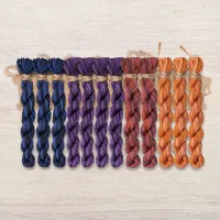 Набор ниток OwlForest для схемы «Геральдическая буквица» (DMC)