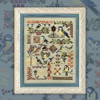 Схема для вышивания «Синички»