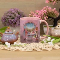 Кружка «Феечка и ландышевый чай»