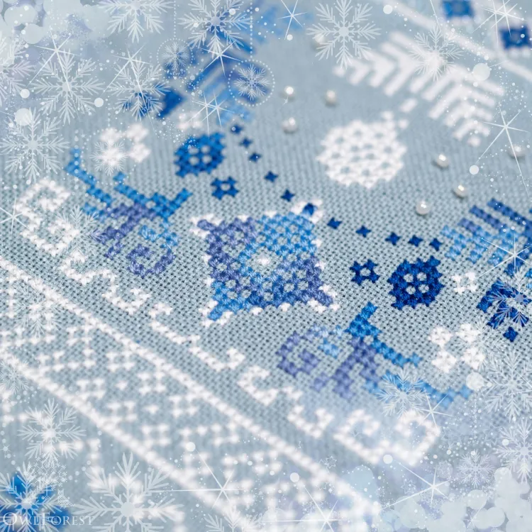 Электронная схема «Новогодний лес»