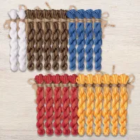 Набор ниток OwlForest для схемы «Кубок Соволесья» (DMC)