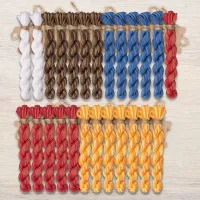 Набор ниток OwlForest для схемы «Кубок Соволесья» (DMC)