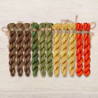 Набор ниток OwlForest для схемы «Стражи Красного замка» (ПНК)