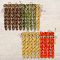 Набор ниток OwlForest для схемы «Стражи Красного замка» (ПНК)