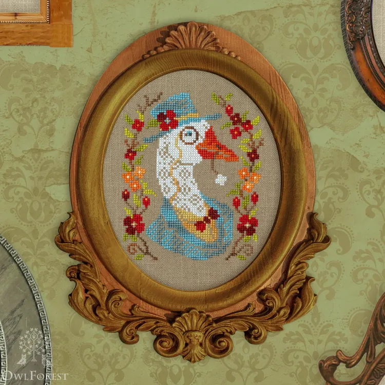 Электронная схема «Портрет Гуся»