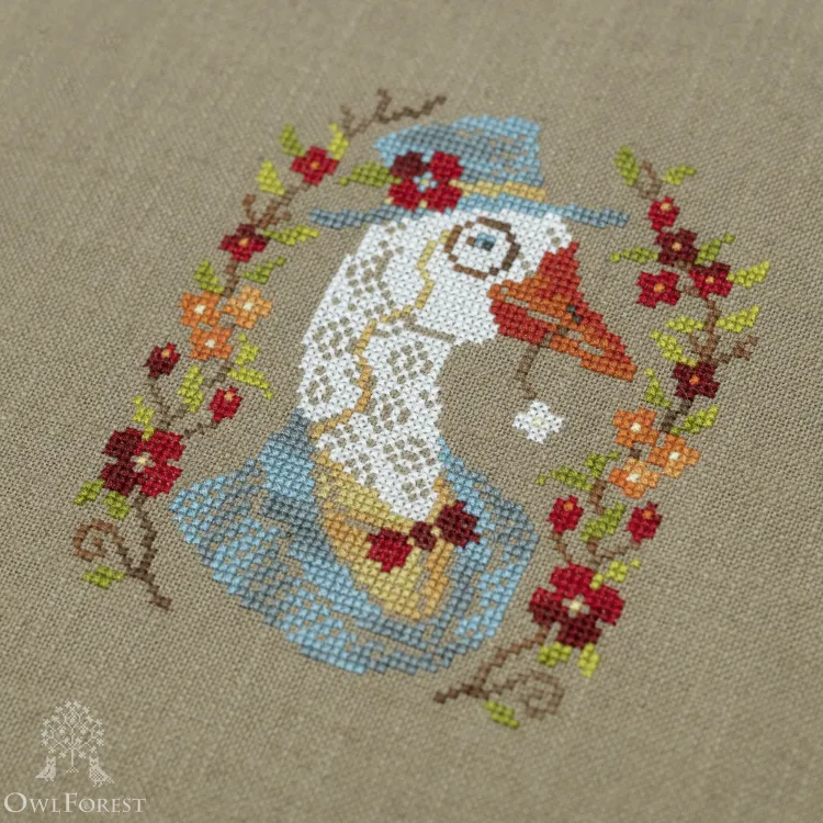 Электронная схема «Портрет Гуся»