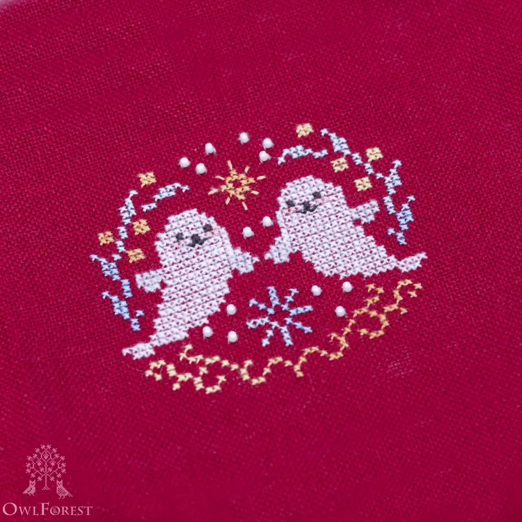 Электронная схема «Новогодние нерпята»