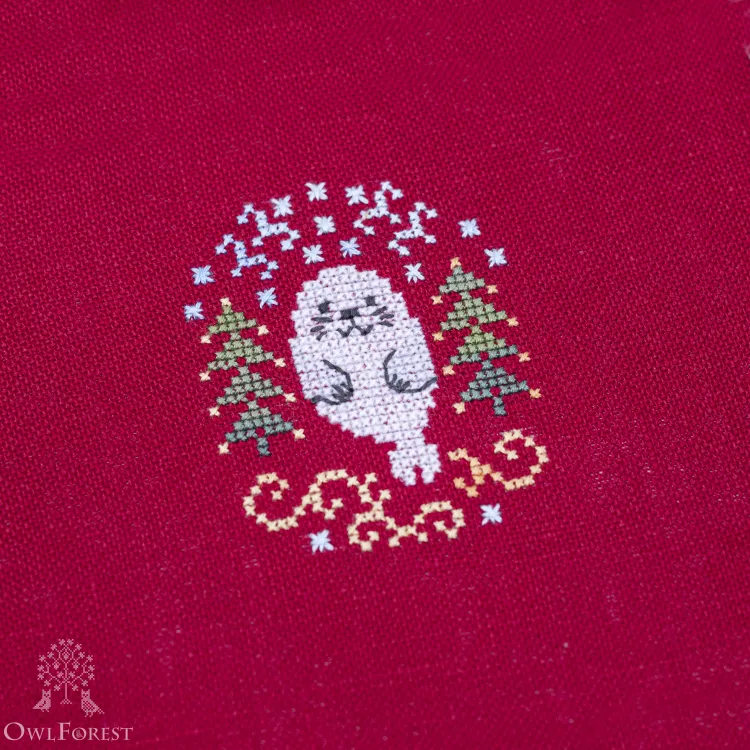 Электронная схема «Новогодние нерпята»