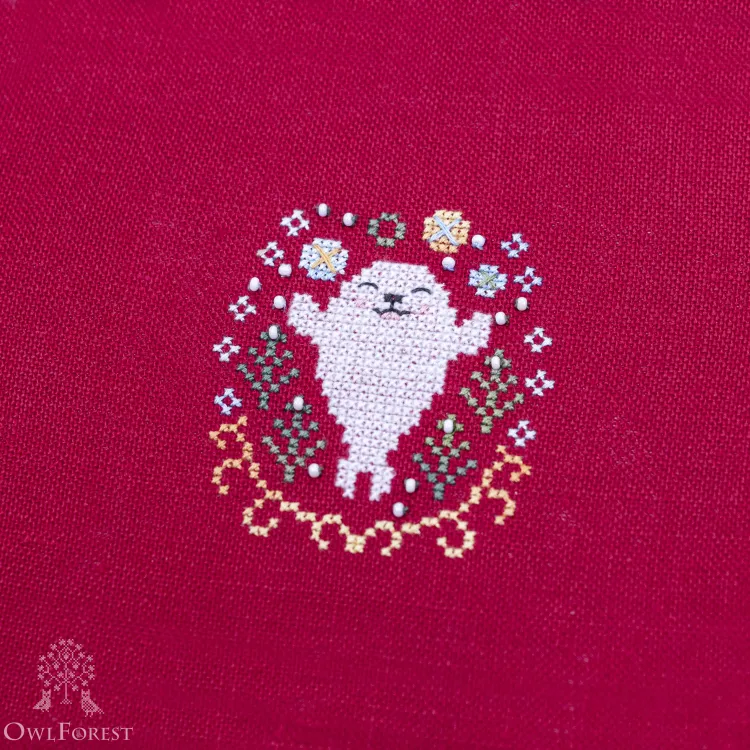 Электронная схема «Новогодние нерпята»