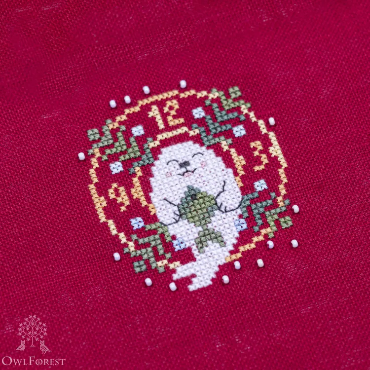 Электронная схема «Новогодние нерпята»