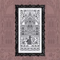 Схема для вышивания «Чёрные розы»