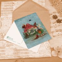 Открытка «Осенняя уборка»