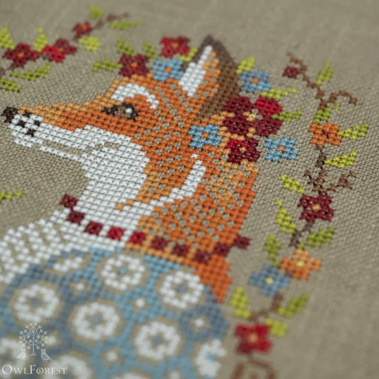 Электронная схема «Портрет Лисы»