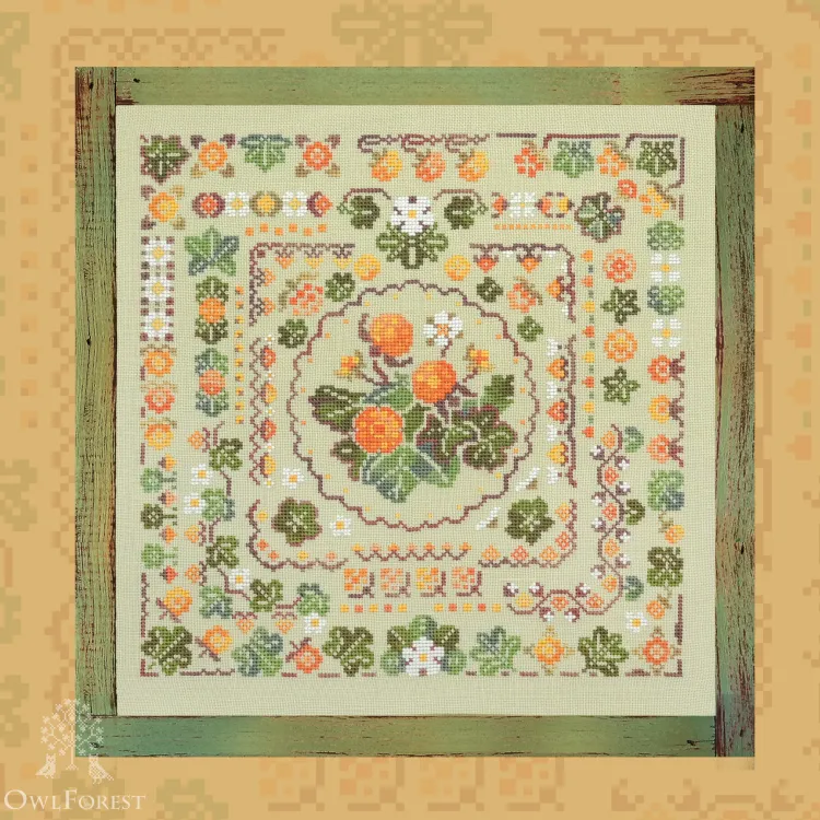 Набор для вышивания «Морошковое лето» 