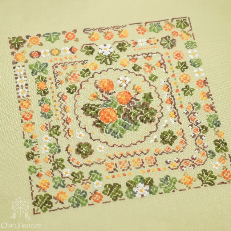 Набор для вышивания «Морошковое лето» 