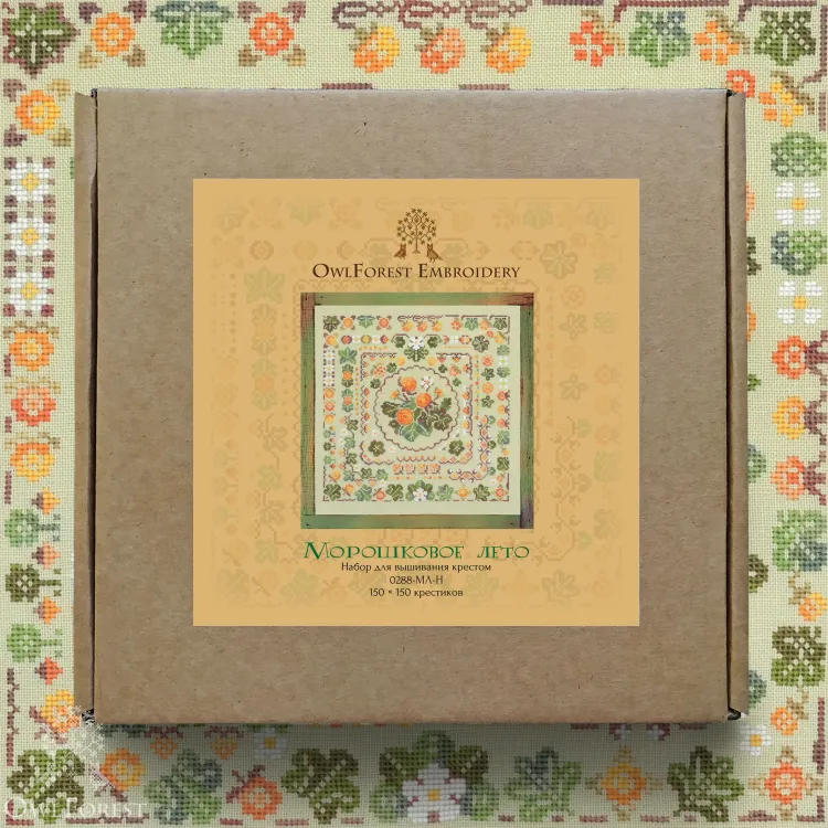 Набор для вышивания «Морошковое лето» 