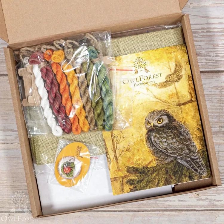 Набор для вышивания «Морошковое лето» 