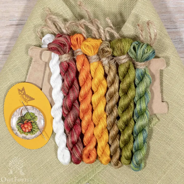 Набор для вышивания «Морошковое лето» 