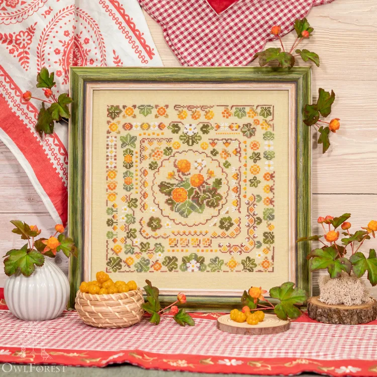 Набор для вышивания «Морошковое лето» 