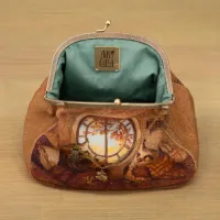 Клатч на фермуаре «Время погрустить»