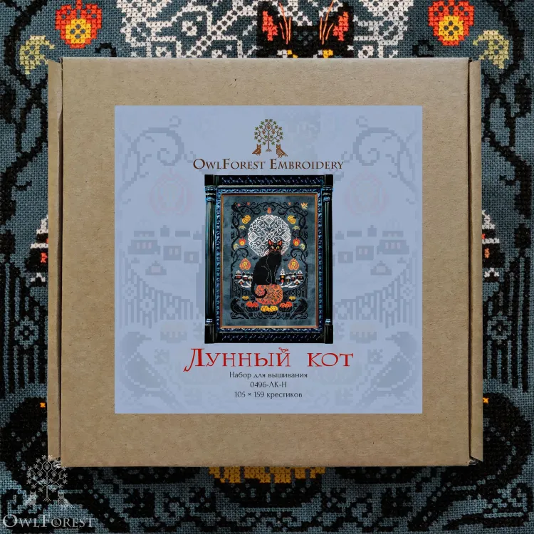Набор для вышивания «Лунный кот»