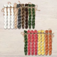 Набор ниток OwlForest для схемы «Городская ёлка» (ПНК)