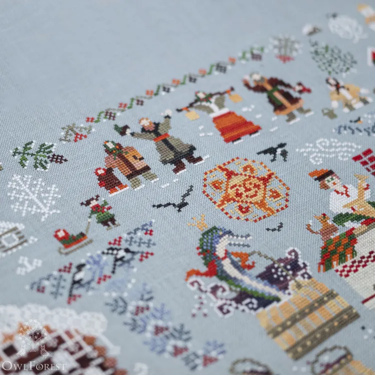 Схема для вышивания «По щучьему велению»