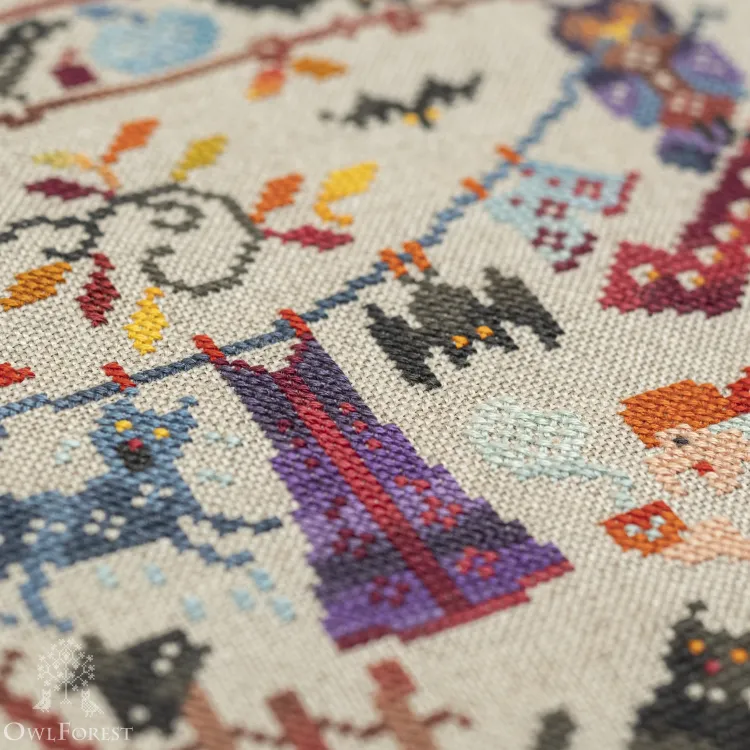 Схема для вышивания «Сказки Бабы-Яги»