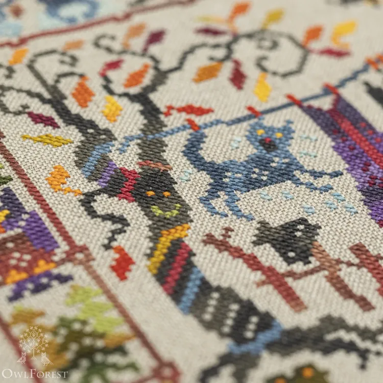 Схема для вышивания «Сказки Бабы-Яги»