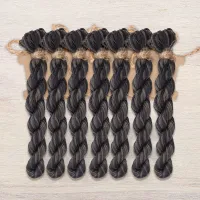 Набор ниток OwlForest для схемы «Чёрные розы» (DMC)