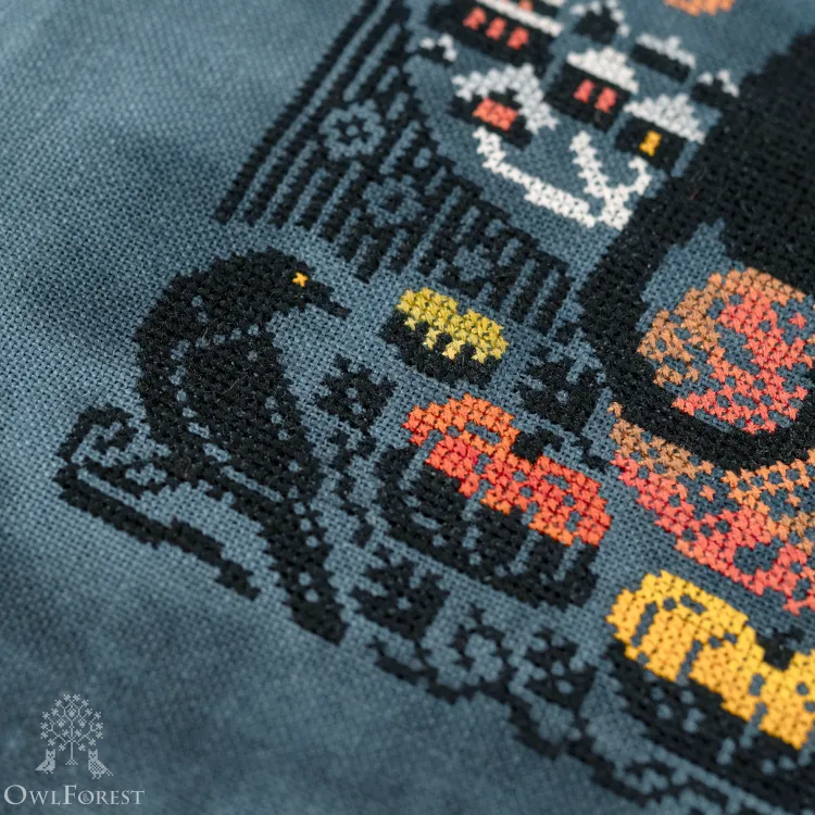 Схема для вышивания «Лунный кот»