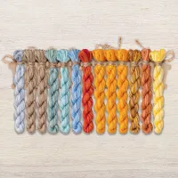 Набор ниток OwlForest для схемы «Вокруг Солнца» (DMC)