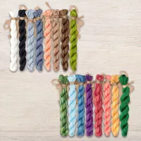 Набор ниток OwlForest для схемы «Изумрудный город» (ПНК)