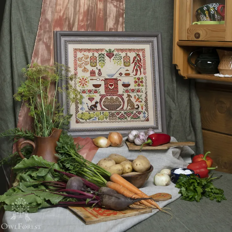 Схема для вышивания «Борщ»