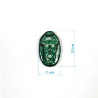 Декоративная пуговица «Июньский жук»