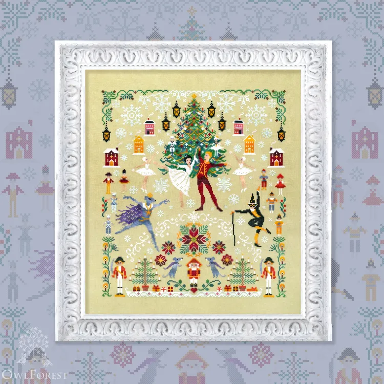 Схема для вышивания «Щелкунчик»