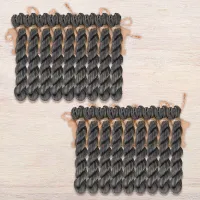 Набор ниток OwlForest для схемы «Чёрные розы» (ПНК)