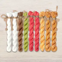 Набор ниток OwlForest для схемы «Пасхальное утро» (ПНК)