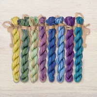 Набор ниток OwlForest для схемы «Весенняя азбука» (ПНК)