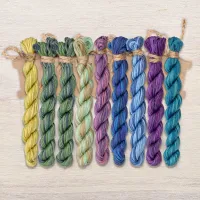 Набор ниток OwlForest для схемы «Весенняя азбука» (ПНК)