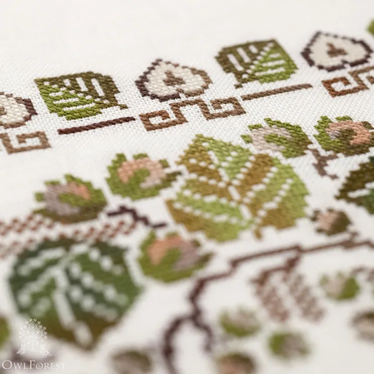 Схема для вышивания «Лесной орех»