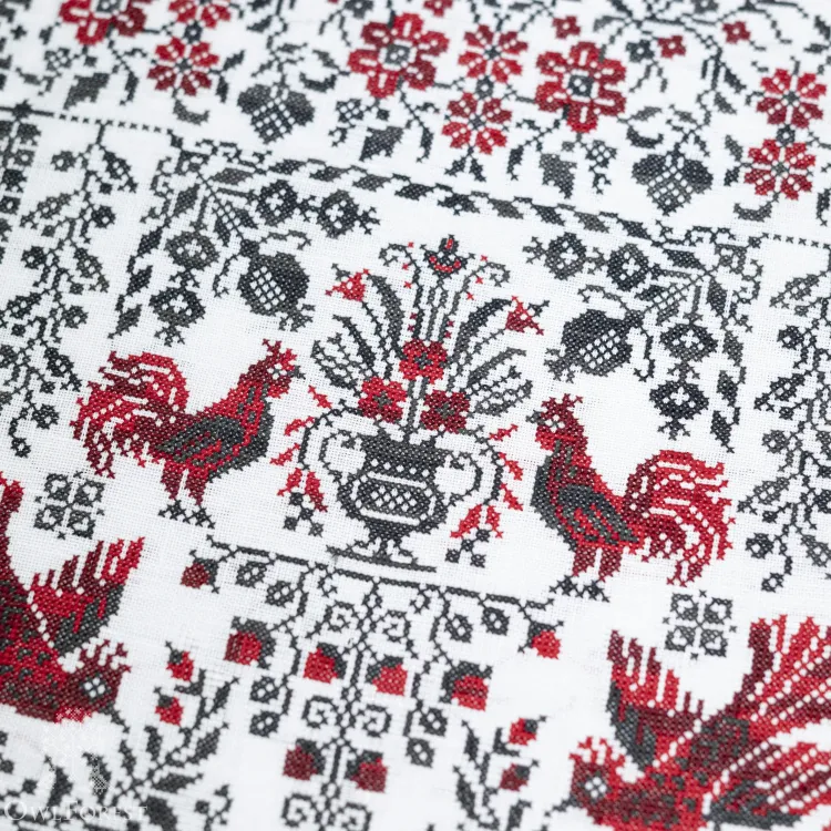 Схема для вышивания «Красное и чёрное»