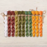 Набор ниток OwlForest для схемы «Морошковое лето» (DMC)