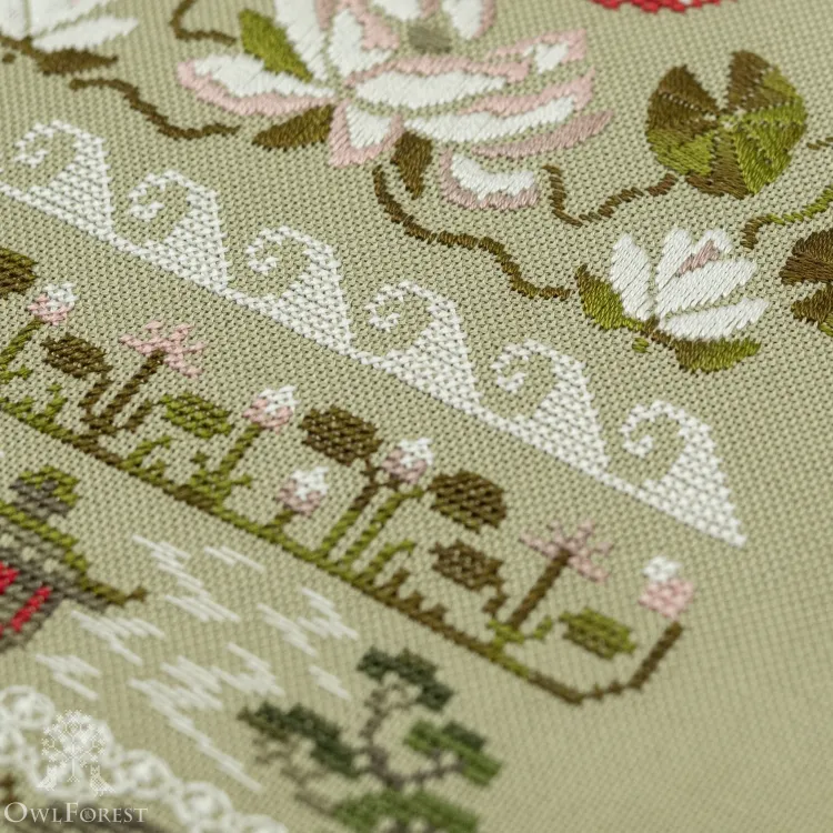 Набор для вышивания «Садовые карпы»