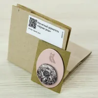 Магнитный держатель «Чёрная роза»