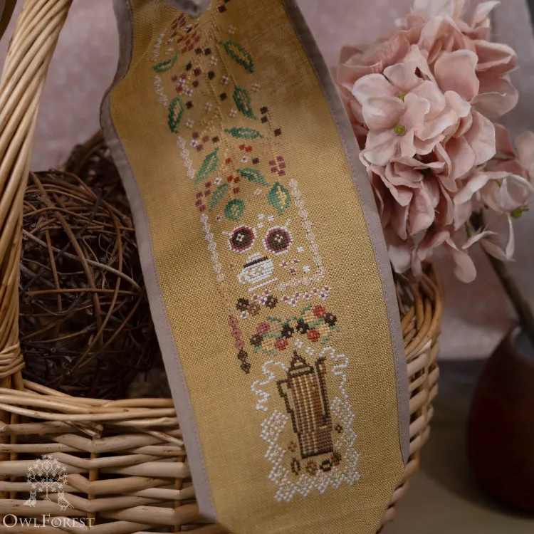 Схема для вышивания «Бант Кофейный»