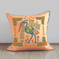 Электронная схема «Индейские мотивы. Цапля» 5 цветов