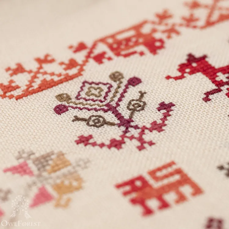 Схема для вышивания «Дивный барс»