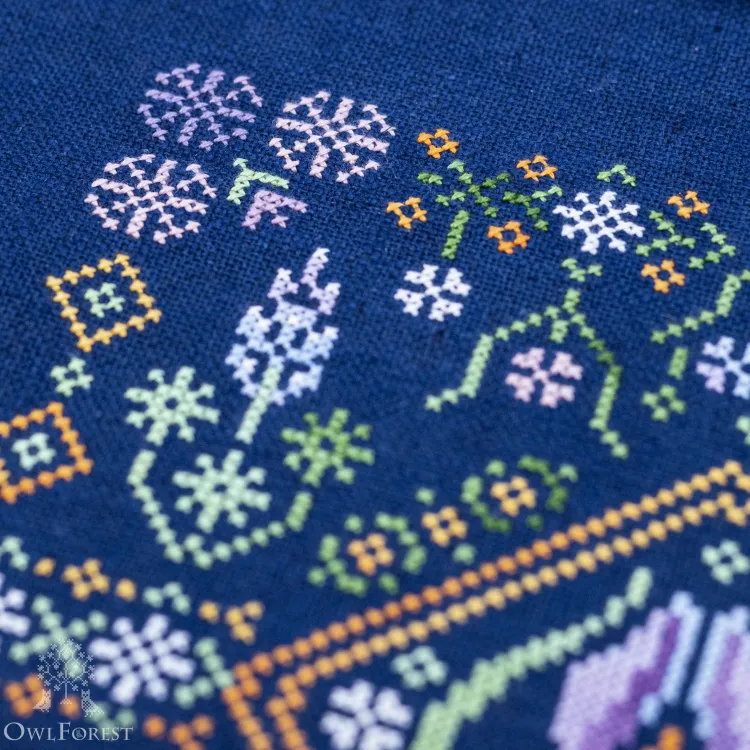 Схема для вышивания «Ирисы»